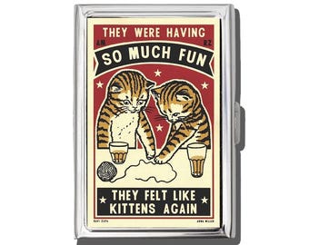 kitten cigarette case Cat Kitty Cat Full Size Model Jamaica Cherrykitten Cats Friend Y2K Cigarette