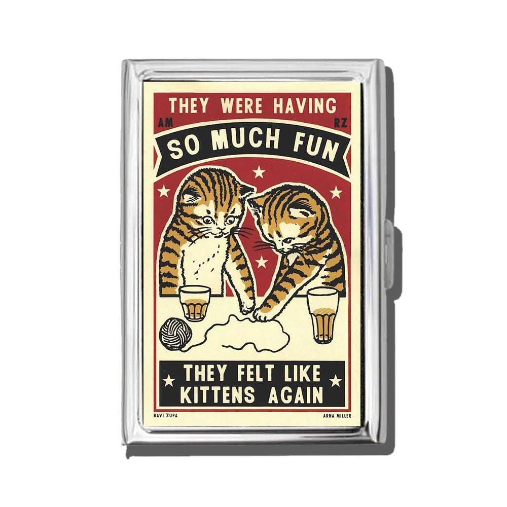kitten cigarette case Cat Cigarette Case