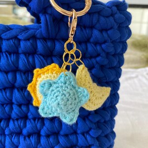 Sun, Moon, Star, Keychain & Bag Charm