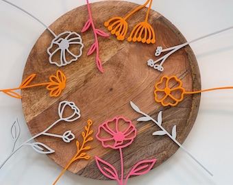Archivo 3D - Flores silvestres. El regalo perfecto. Ramo.