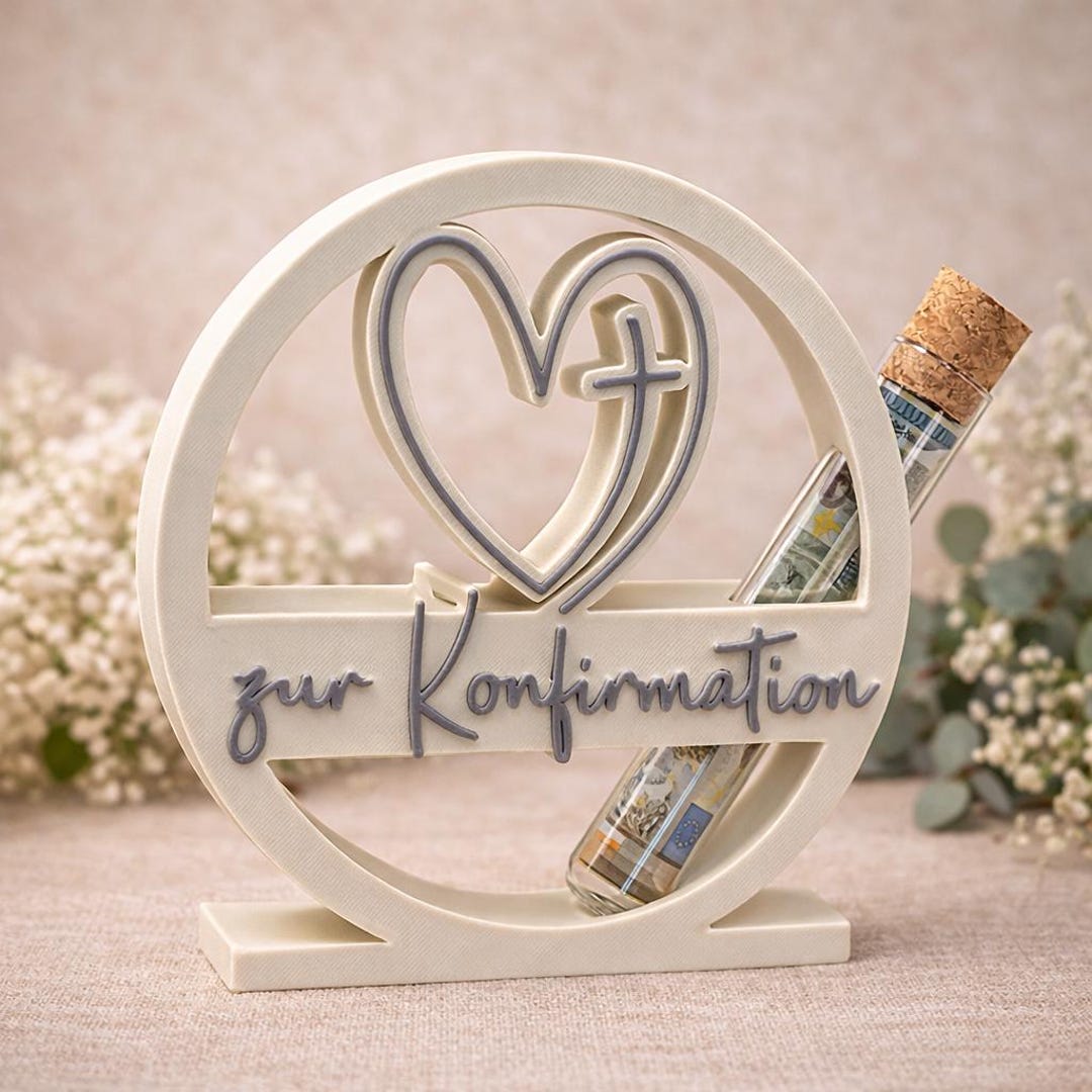 Confirmation Class Display 3D File - Confirmation Display Stand - With Space for a Test Tube up to ...