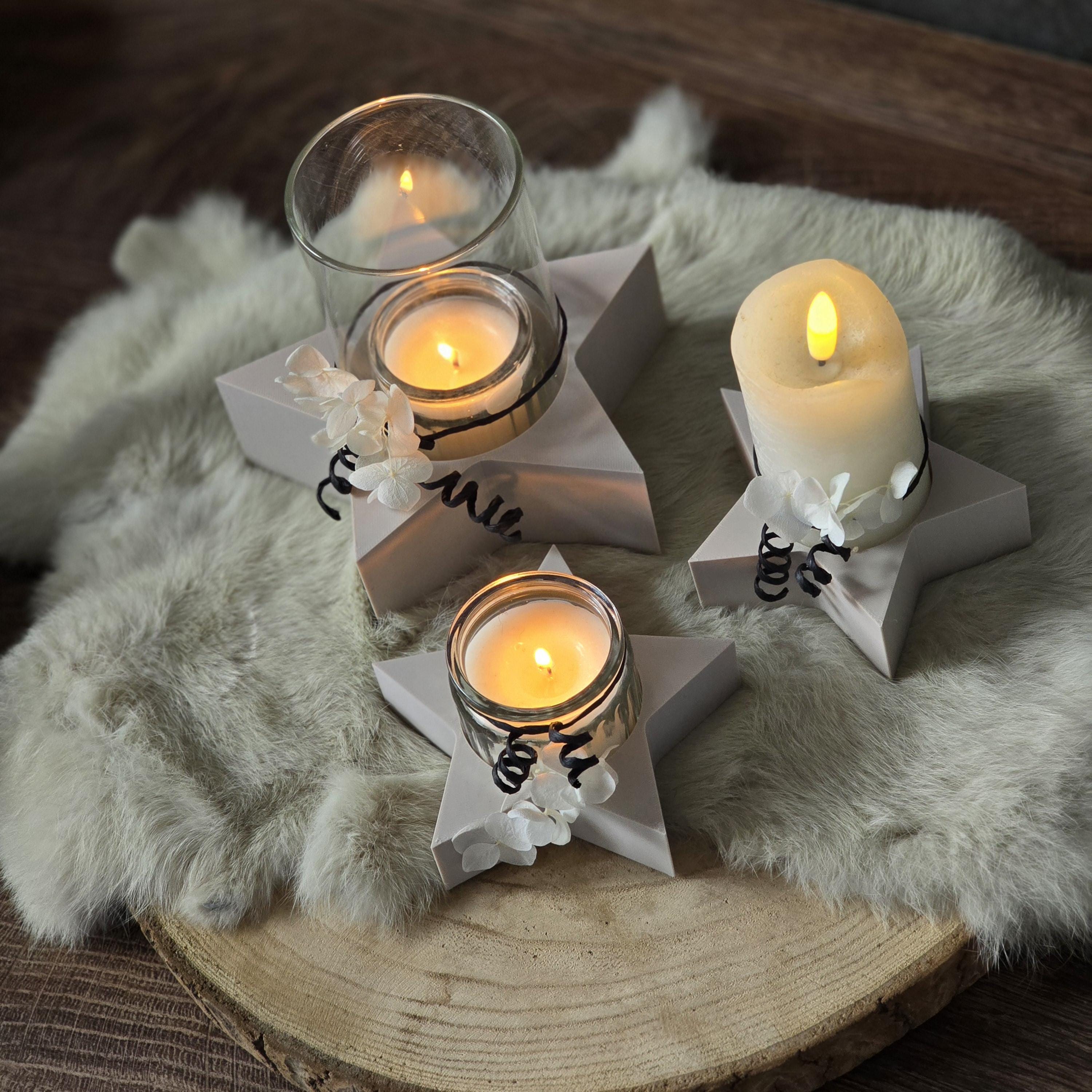Action candle holder