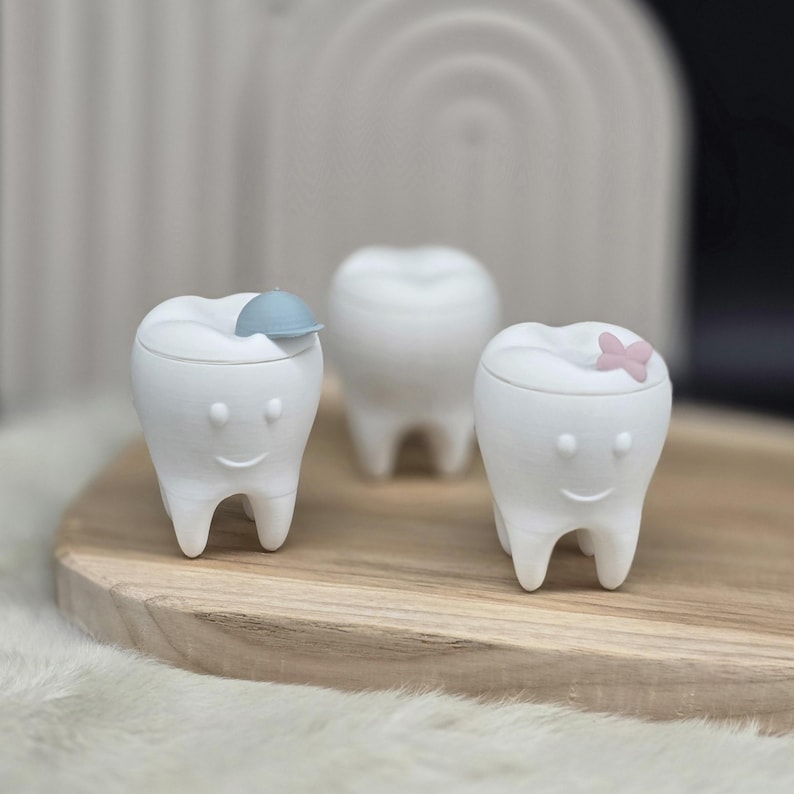 3D File - Tooth Box in Three Versions (english) - With Envelope 