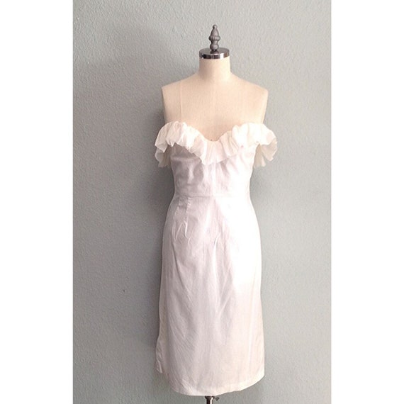 Short White Dress Short Wedding Dress Beach Wedding Dress Etsy