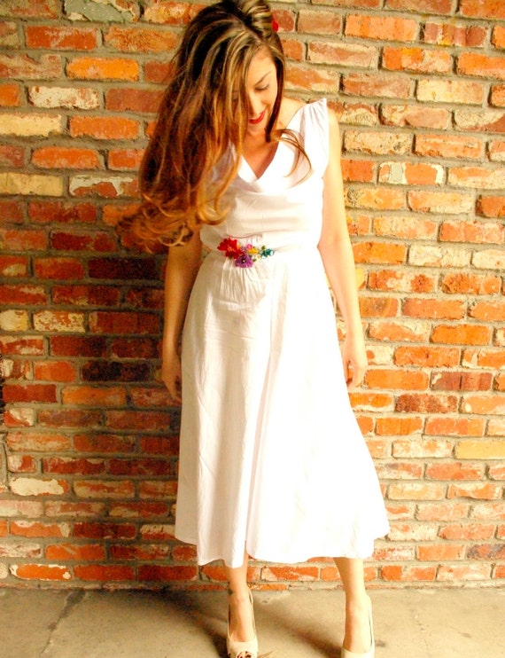 green emerald velvet dress Mariposa Plunge Cowl Neck Floor Length Dress in Ivory main image 1