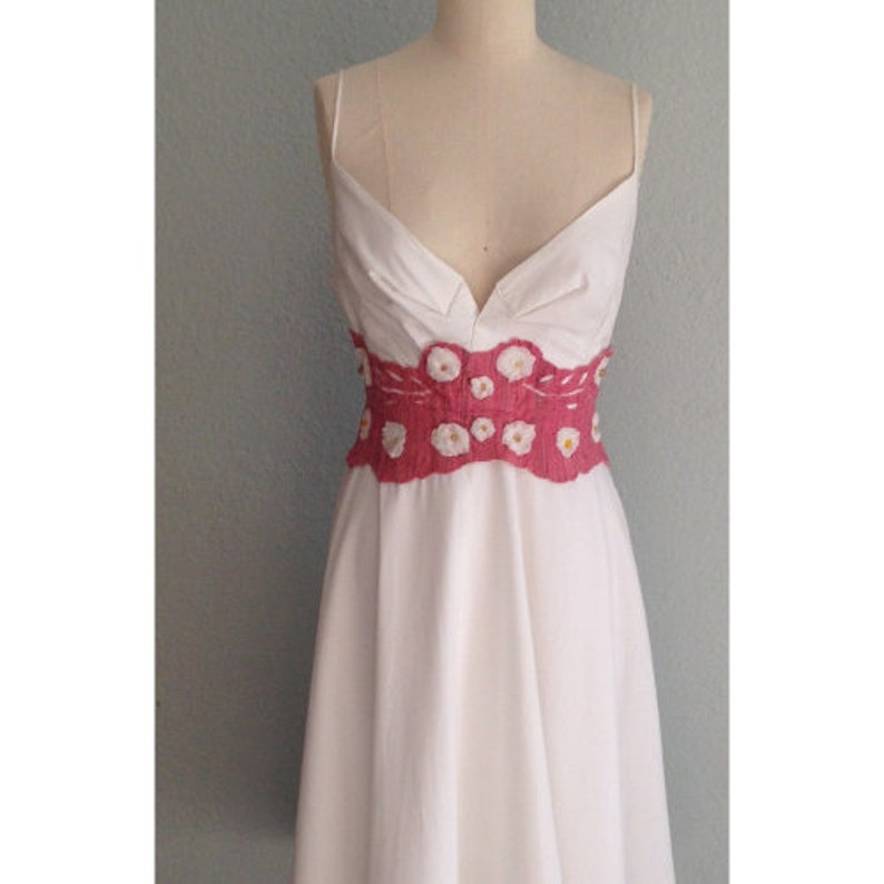 Whitecotton Empire Dress