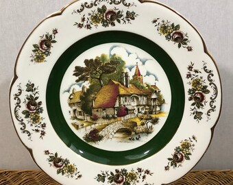 Decorative Plate Woods /& Sons Tudor Made In Englandv