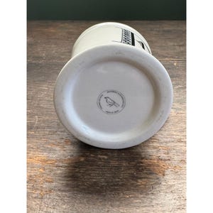Anthropologie Monogram Letter E Coffee Mug Retro Style Shaving Mug Style image 3
