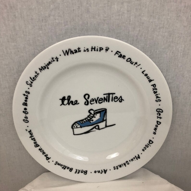 Pottery Barn Millennium The Seventies 8 5 Salad Dessert Etsy