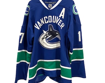Dave Babych Vintage Vancouver Canucks CCM Authentic Hockey Jersey (52)