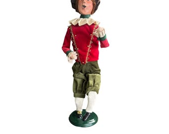 Byers Choice Caroler 12 Days of Christmas Ten Lords A-Leaping Figurine