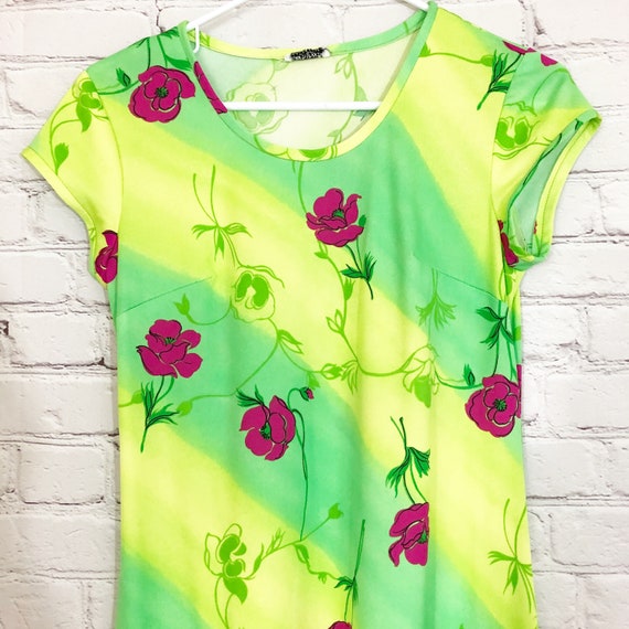 Liberty House of Hawaii Floral Long Maxi Dress