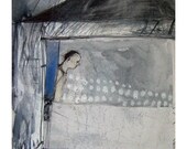 Rain original illustration people