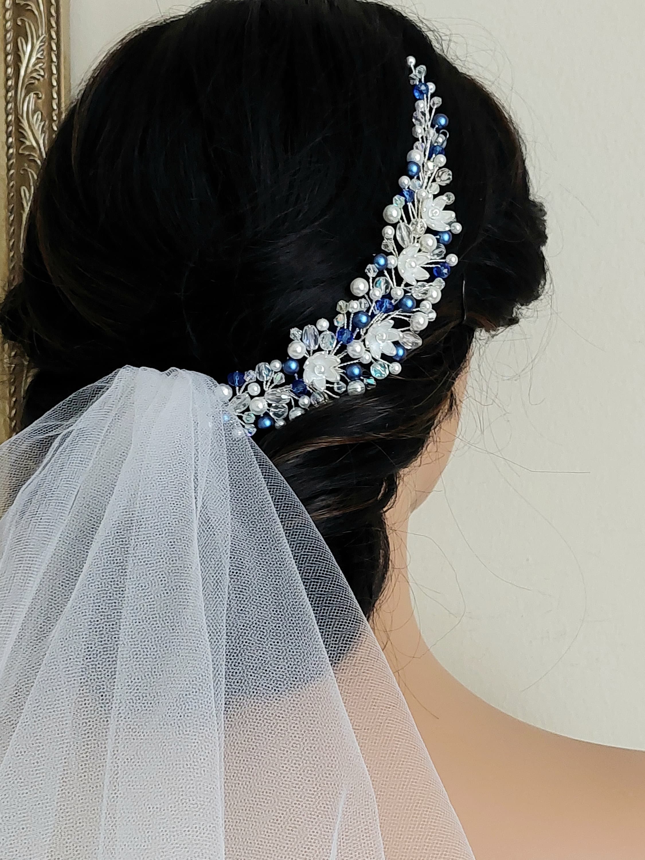 Wedding Hair Accessories Pearl - Etsy Wedding Hair Accessories Pearl - Etsy