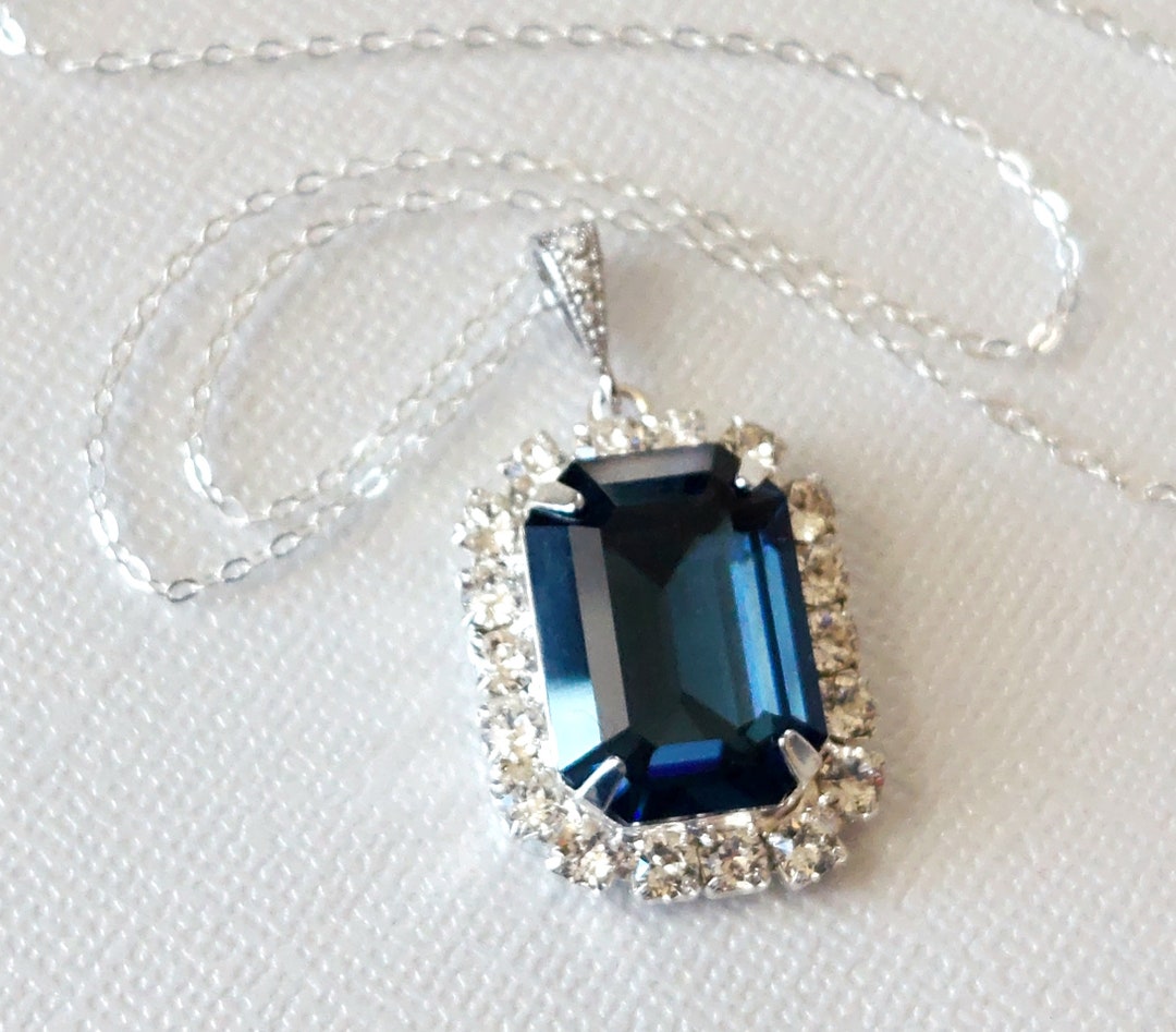 Saylor Necklace, Blue