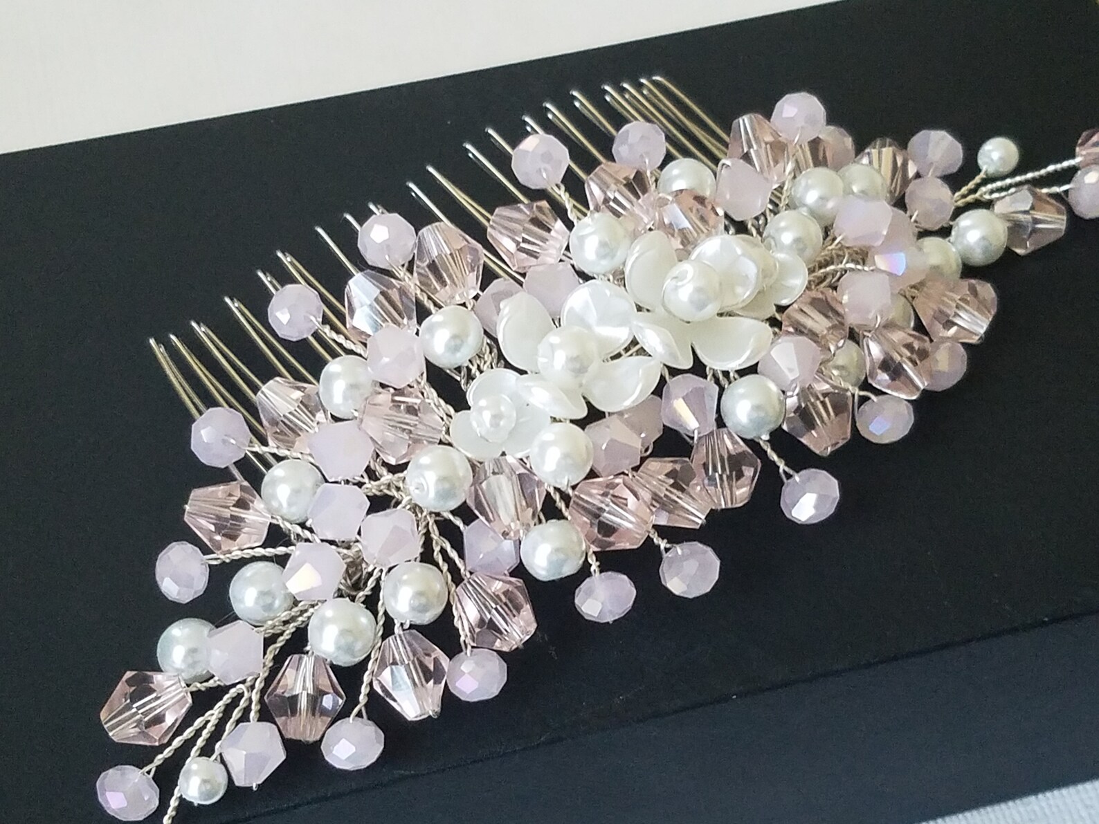 Crystal Hair Comb - wide 2