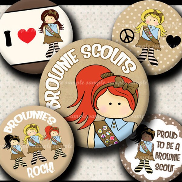 Girl Scout Bottle Cap Images - Etsy