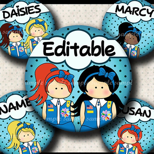 Girl Scout Bottle Cap Images - Etsy