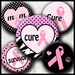 INSTANT DOWNLOAD Breast Cancer Pink Ribbon (020) 4x6 Bottle Cap Images Digital Collage Sheet  bottlecaps hair bows .  bottlecap images 