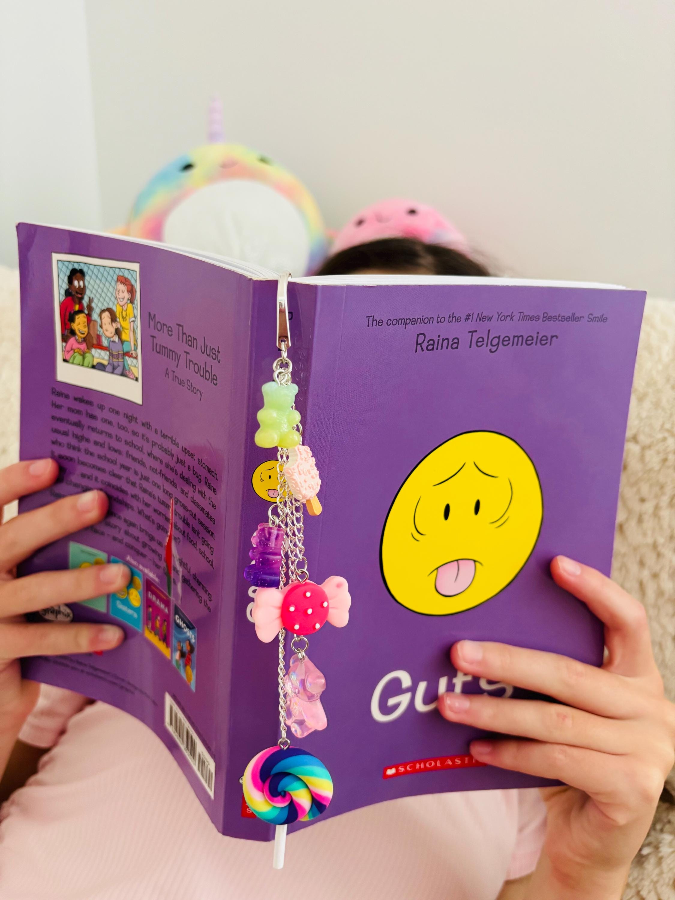 Candy Bookmark, Gummy Bear Bookmark, Hook Bookmark, Kid Bookmark, Fun ...
