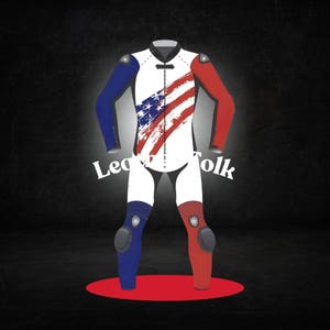 PATRIS Leather Motorcycle Racing Suit Men - Free Customization | CE Marked | Made To Measure | MotoGP Leather Suit