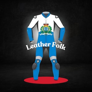 Motorcycle Racing Leather Suit Men - Free Customization | CE Marked | Made To Measure | MotoGP Leather Suit