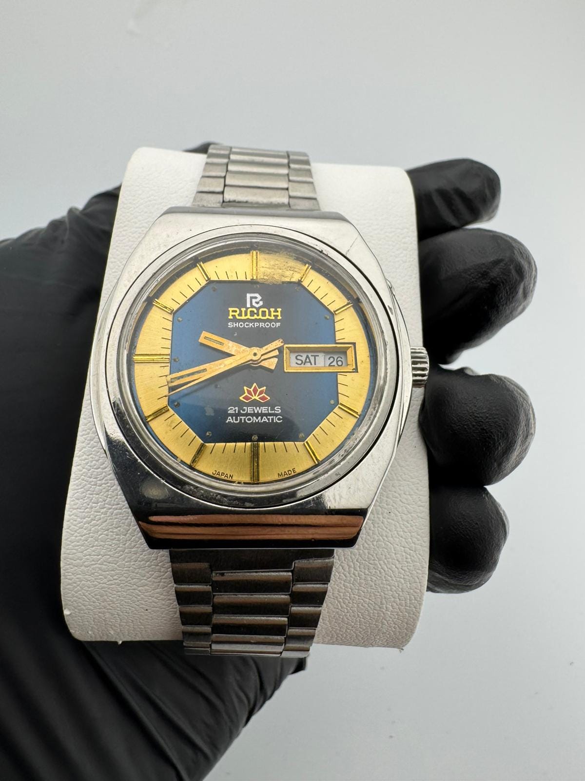 Ricoh Shockproof Automatic 21 Jewels - Vintage Wrist Watch - Made