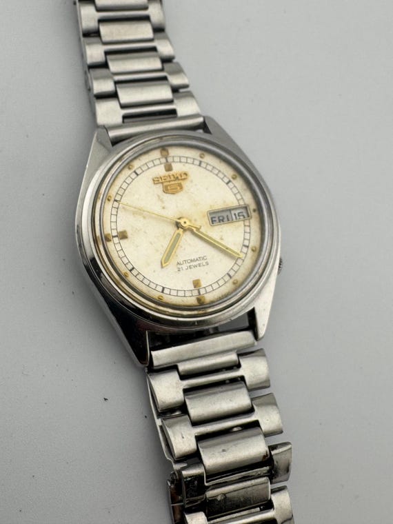 Seiko 5 Automatic - Vintage Wrist Watch - Made in Japan 21 Jewels