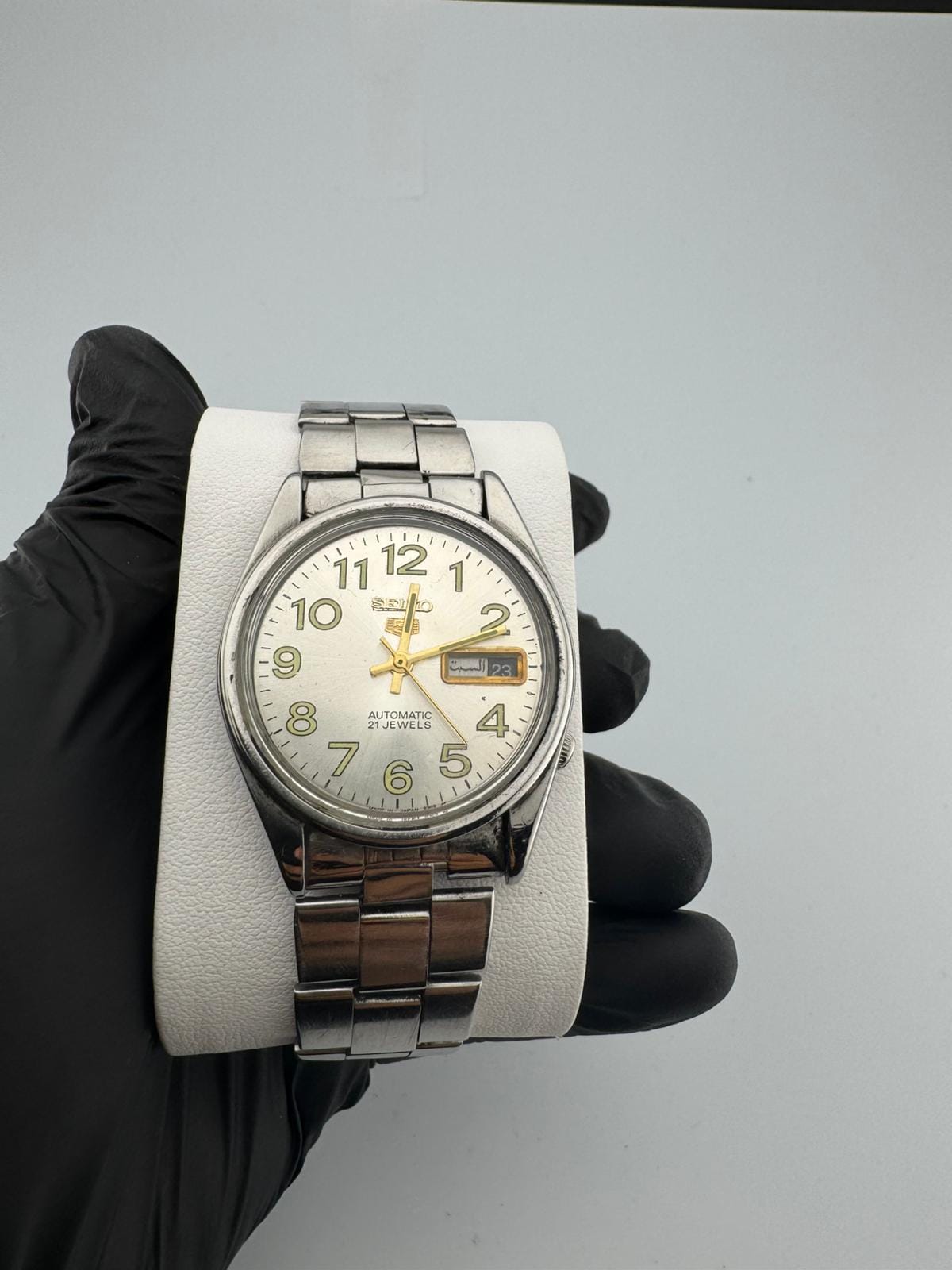 美品　セイコー5     21石　王道ヴィンテージ　この時代独特のサイズ感 美品セイコー5 21石王道ヴィンテージこの時代独特のサイズ感