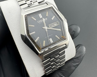 ヴィンテージCITIZEN AUTOMATIC 17J 時計 Original Vintage CITIZEN New Master 17 Jewels HAND WINDING Japan
