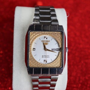 Reloj automático Seiko 5 vintage único de 23 joyas / Reloj automático para hombre / Modelo japonés de coleccionista