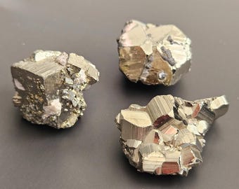Pyrite Cluster Natural Crystal Fool’s Gold Confidence Protection Money Wealth corner Manifestation Energy Golden Metallic Crystal Prosperity