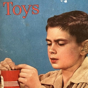 Vintage child's school book Basic Science Education Series Toys color illus 1949