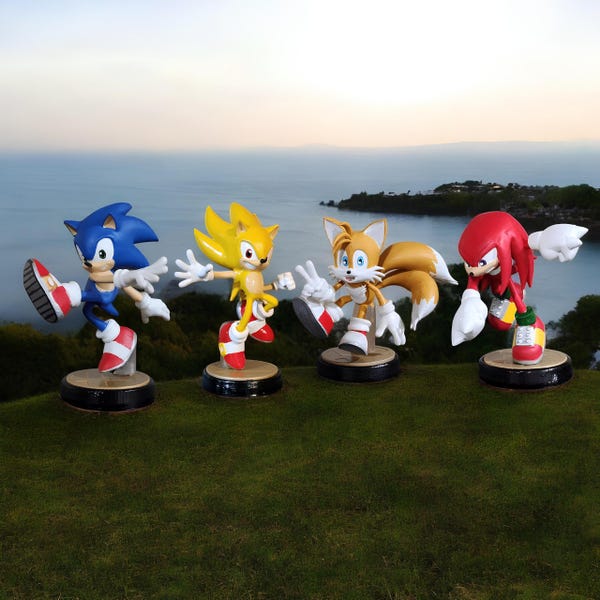 Como Son Los Dipticos De Sonic Etsy New Zealand