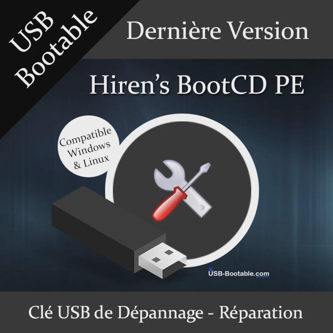 Hiren’s Bootcd PE Bootable USB Key - Etsy UK