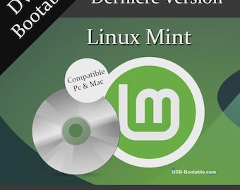 DVD avviabile di Linux Mint