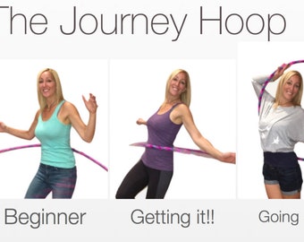 The Journey Hula Hoop - 6 hoops in one - the ultimate travel Hoop