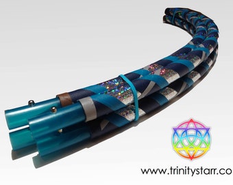Portable Travel Sectional Hula Hoop with 4 sections - CUSTOMIZE your own TrinityStarr Hoop