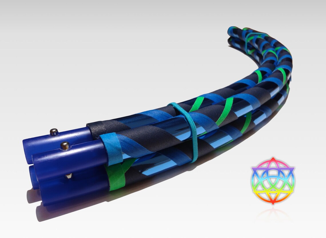 Portable Travel Sectional Hula Hoop With 4 Sections CUSTOMIZE Your Own