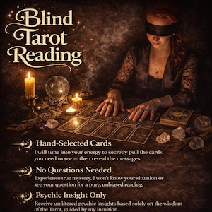Same Hour Blind Tarot Lesung | Ehrliche psychische Einsicht & direkte Liebesbotschaften