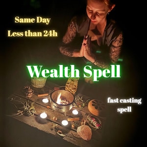 Wealth Spell | Money Manifestation | Increase Money | Millionaire Spell | Rich Spell | White Magic | Same Day Casting