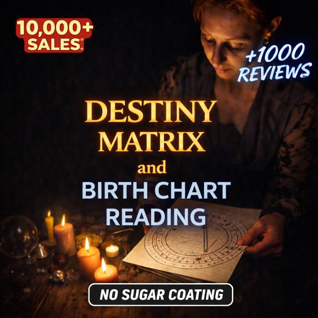 Birth Matrixes Destiny Matrix Reading | Birth Chart & Numerology Analysis | Life Path ...