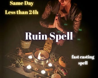 Ruin Spell // Shatter Their Life & Sanity // Make Their World Fall Apart // No Peace Left // Free Consultation