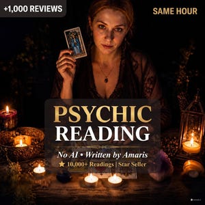 Same Hour Psychic Reading | No AI | Love, Career & Life Clarity | Honest Written Report