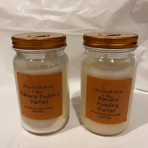 Bananpuddingparfaitljus