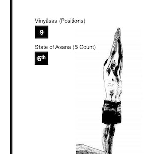 Yoga Karteikarten für Erwachsene, Ashtanga Yoga Kartenset, Yoga Pose Karteikarten, Achtsamkeit Bewegung, Asana Karte unterrichten, 53 gedruckte Kartensätze