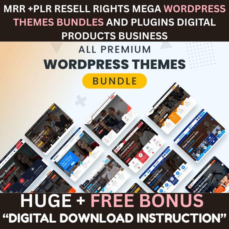 1000+ Premium Wordpress Themes + Plugins - MRR - PLR | Resell Rights ...