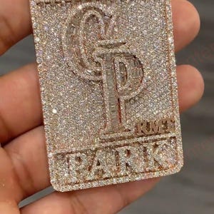 Colgante con letra personalizada para ropa informal, colgante de regalo de cumpleaños de hip hop personalizado, colgante para hombre, joyería de hip hop Ice Out, plata de ley 925