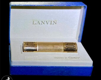 Cartier Travel Perfume In Lanvin Box My Sin