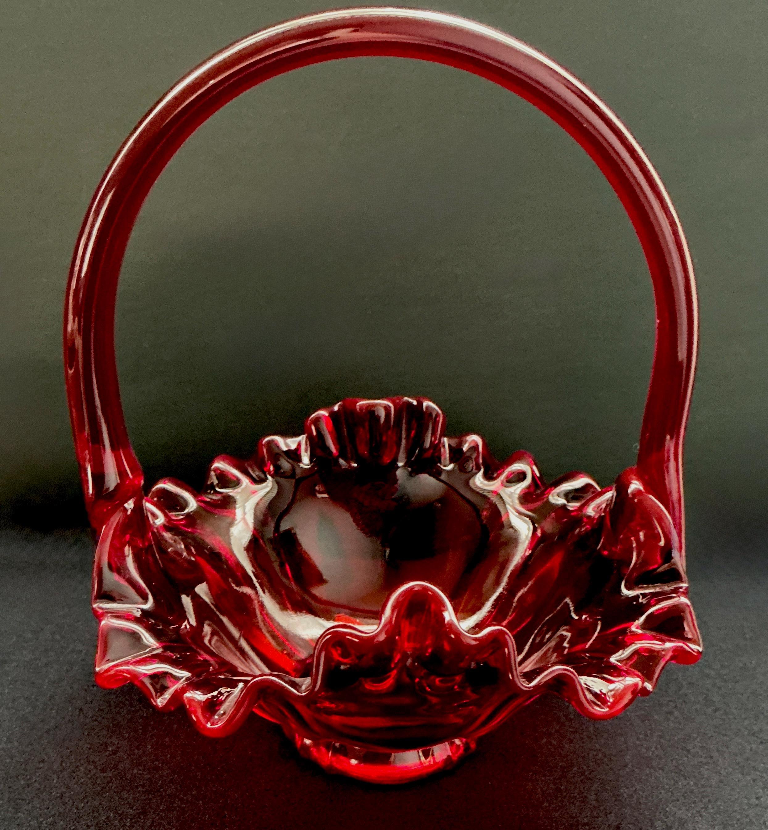 Amberina Fenton Uv - Etsy